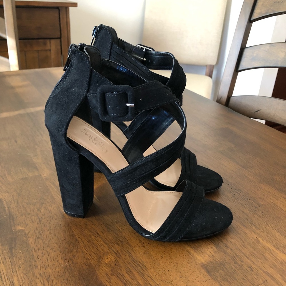 Charlotte Russe Strappy black heels